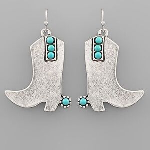 Cowboy Boots Earrings